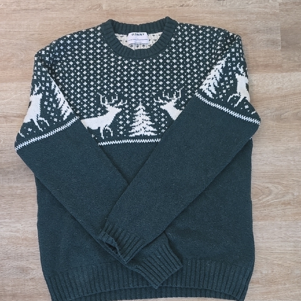 Old Navy Crew Men's Holiday Sweater